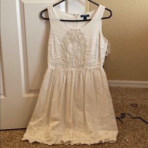 White sun dress